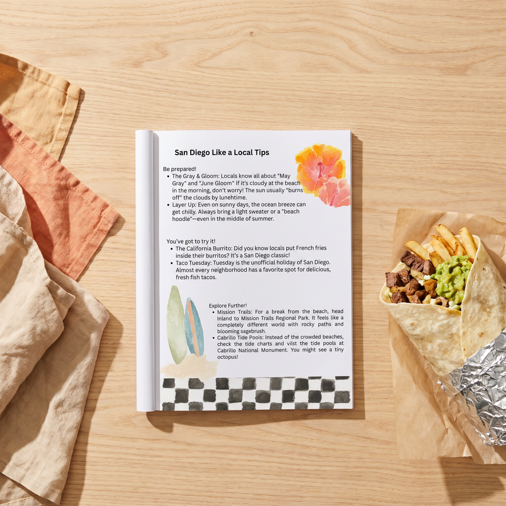 The Little San Diegan Activity Book