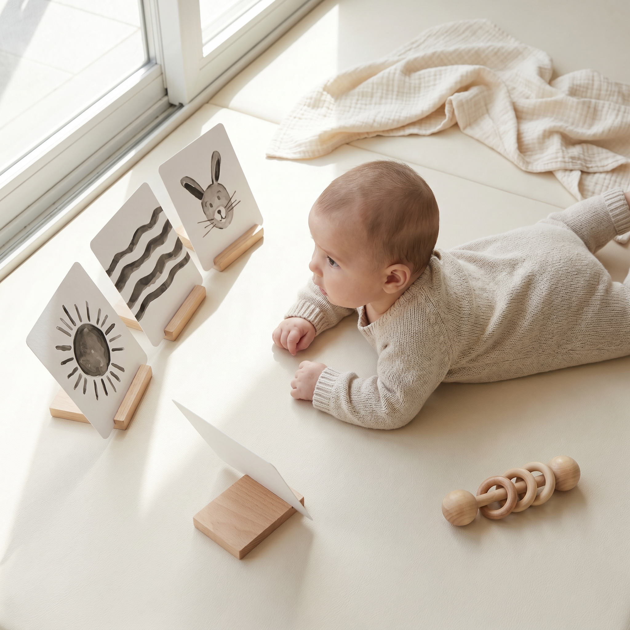 High Contrast Activity Cards