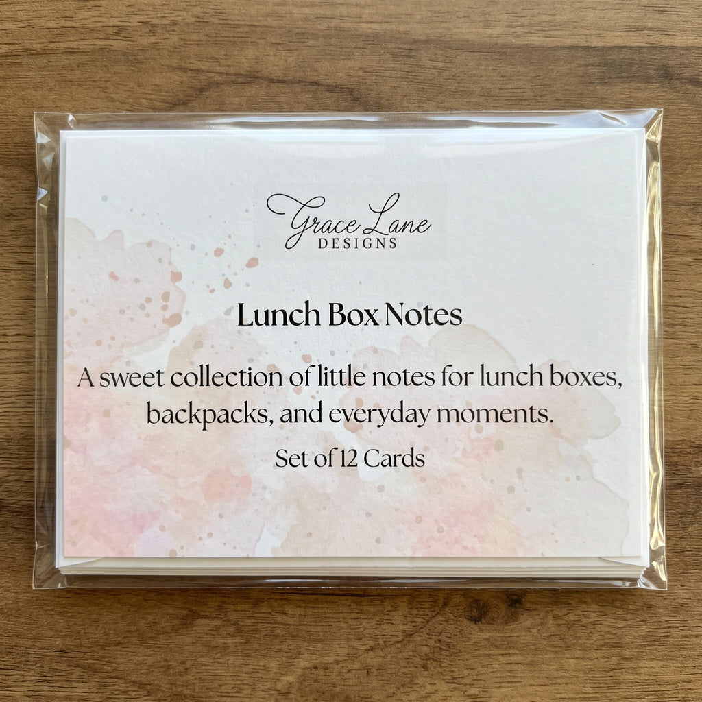 Lunch Box Note Cards