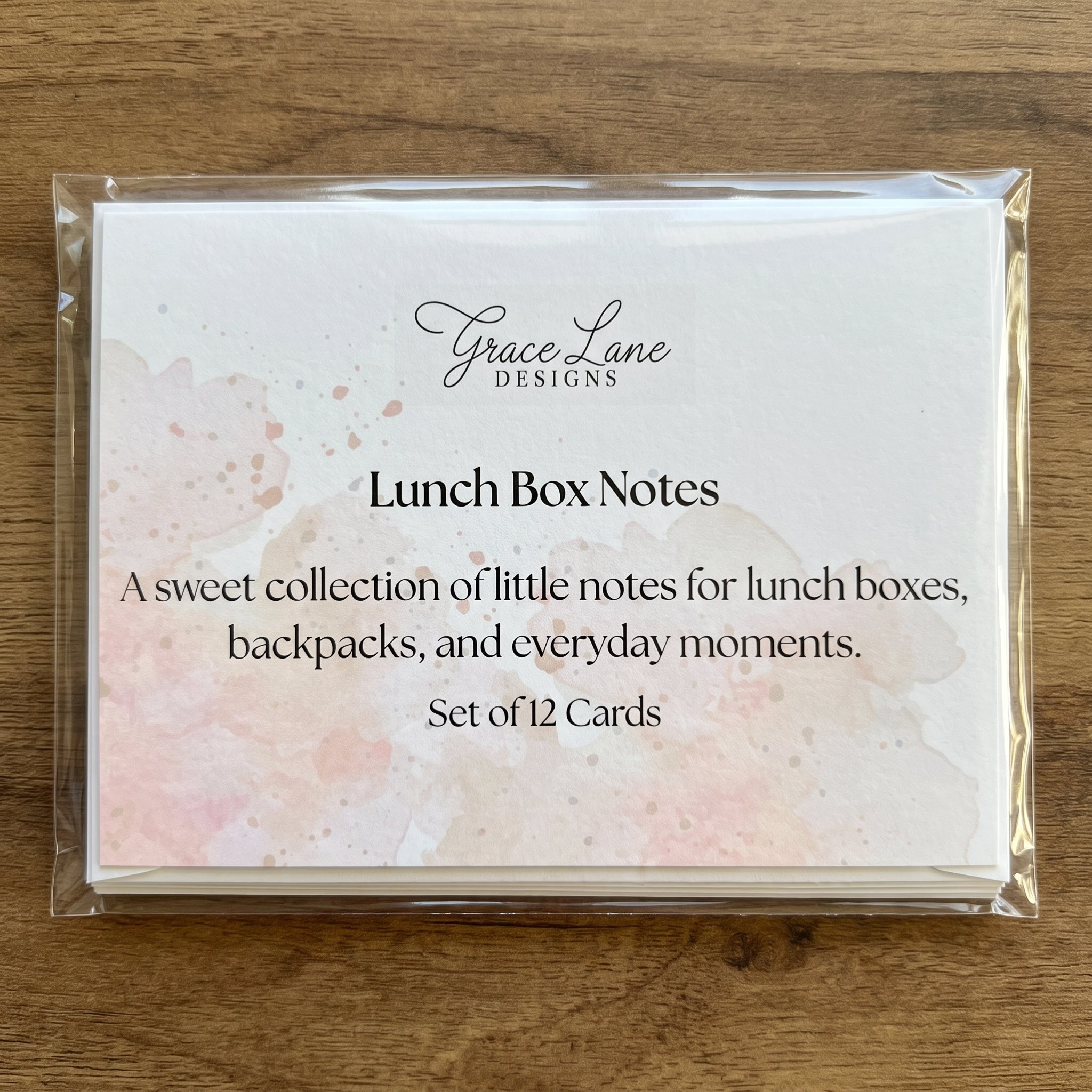 Lunch Box Note Cards